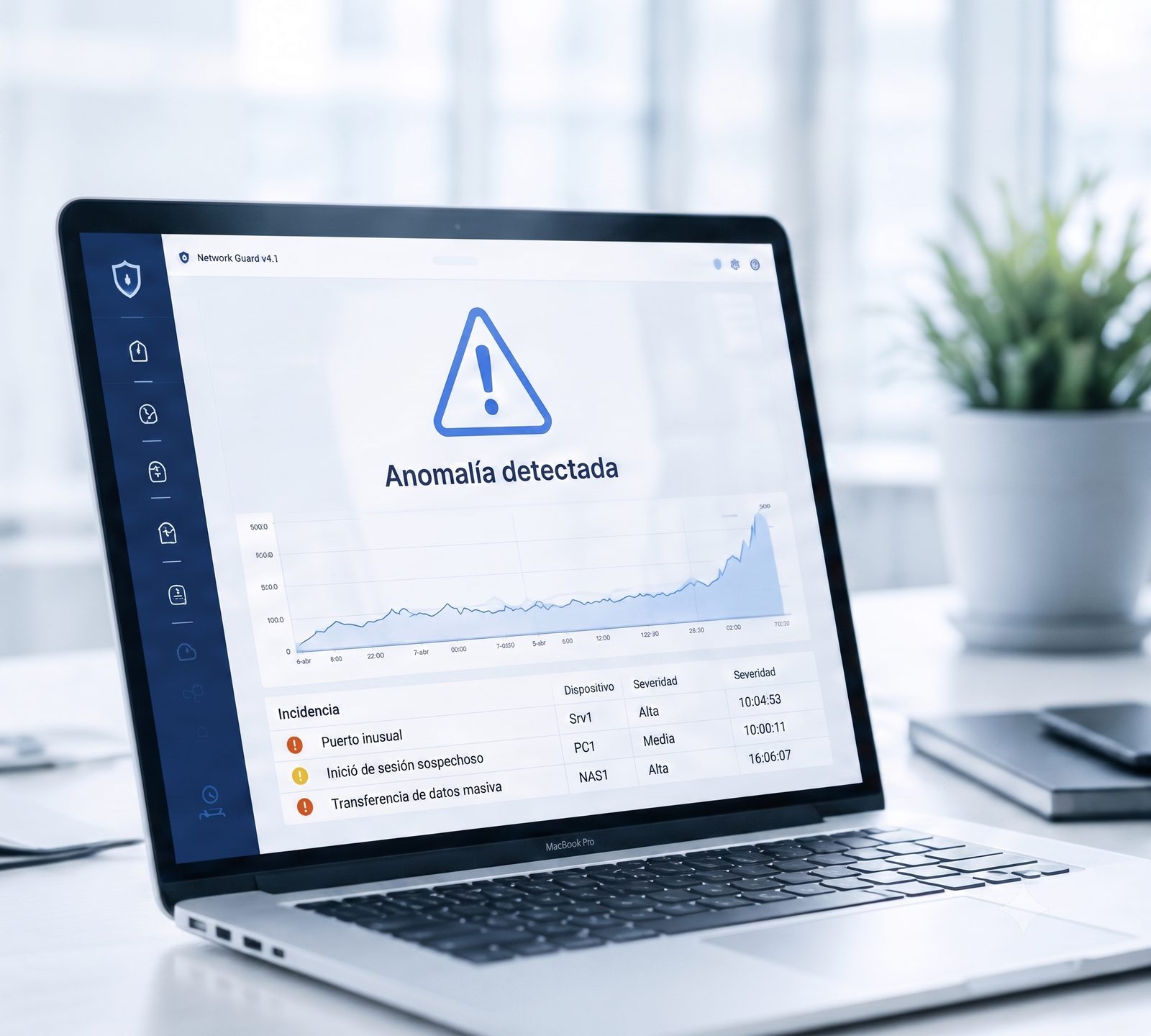 Detección de amenazas